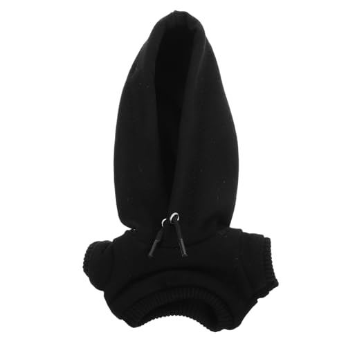 COSMEVIVI Miniatur-Puppen-Hoodie Aus Stoff Schwarze Kapuzen-Sweatshirt-Kleidung Für Große Puppen Vielseitiges Puppenzubehör Für Saisonale Outfits Und Kreatives Spiel COSMEVIVI Miniatur-Puppen-Hoodie Aus Stoff Schwarze Kapuzen-Sweatshirt-Kleidung Für Große Puppen Vielseitiges Puppenzubehör Für Saisonale Outfits Und Kreatives Spiel von COSMEVIVI