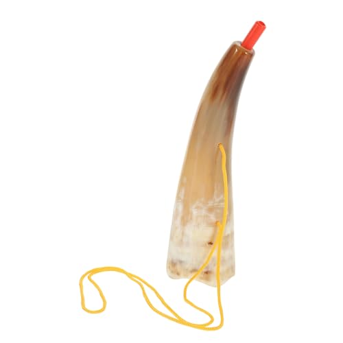 COSMEVIVI Piratenkostüm Requisiten Piraten Cosplay Ochsenhorn Requisite Halloween Piratenhorn Piratenparty Zubehör Piratenparty Horn Halloween Zubehör Piratenparty Zubehör Cosplay Zubehör von COSMEVIVI