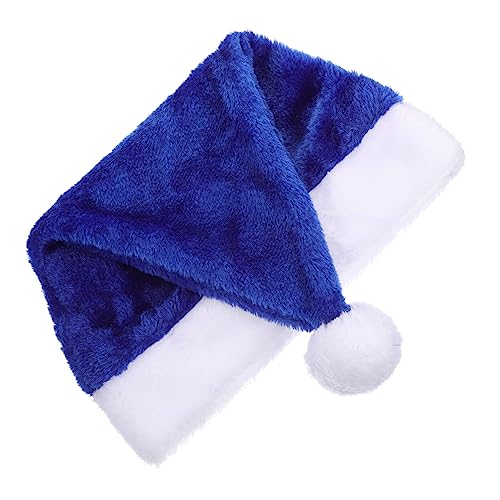COSMEVIVI Plüsch-weihnachtsmütze Hüte Mützen Für Erwachsene Weihnachtskostüm Zubehör Weihnachtselfe Mütze Weihnachtselfenmütze Verrückte Weihnachtsmützen Weihnachtsmann Kurzer Plüsch Blue COSMEVIVI Plüsch-weihnachtsmütze Hüte Mützen Für Erwachsene Weihnachtskostüm Zubehör Weihnachtselfe Mütze Weihnachtselfenmütze Verrückte Weihnachtsmützen Weihnachtsmann Kurzer Plüsch Blue von COSMEVIVI