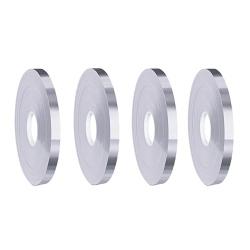 200m Silber Curling Band für Ballons - 5mm Sting, ideal für Geschenkverpackungen, Halloween, Weihnachten & Geburtstagsfeier (Passend：Silber) von COSORO