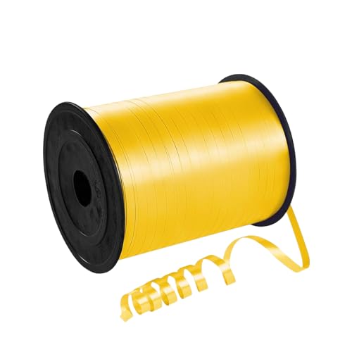 450m Geschenkband Gelb 5mm Breit,Kräuselband Geschenkbänder Schleifenband Glitzer Ballonband Ringelband,Dekoband für Weihnachten Neujahr Hochzeit Geburtstag Geschenkverpackung Ballonverschlüsse 450m Geschenkband Gelb 5mm Breit,Kräuselband Geschenkbänder Schleifenband Glitzer Ballonband Ringelband,Dekoband für Weihnachten Neujahr Hochzeit Geburtstag Geschenkverpackung Ballonverschlüsse von COSORO