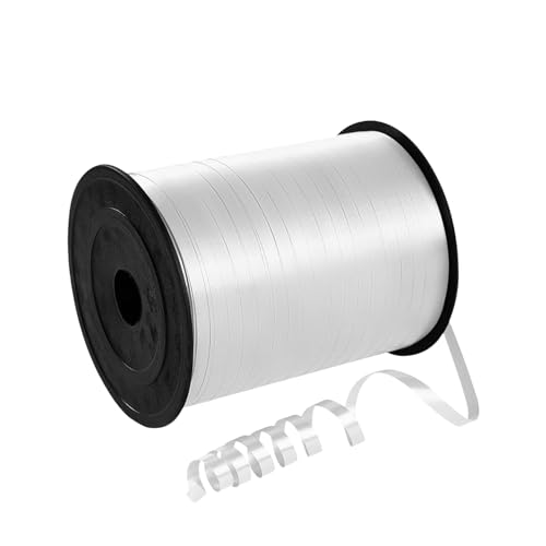450m Geschenkband Weiß 5mm Breit,Kräuselband Geschenkbänder Schleifenband Glitzer Ballonband Ringelband,Dekoband für Weihnachten Neujahr Hochzeit Geburtstag Geschenkverpackung Ballonverschlüsse 450m Geschenkband Weiß 5mm Breit,Kräuselband Geschenkbänder Schleifenband Glitzer Ballonband Ringelband,Dekoband für Weihnachten Neujahr Hochzeit Geburtstag Geschenkverpackung Ballonverschlüsse von COSORO
