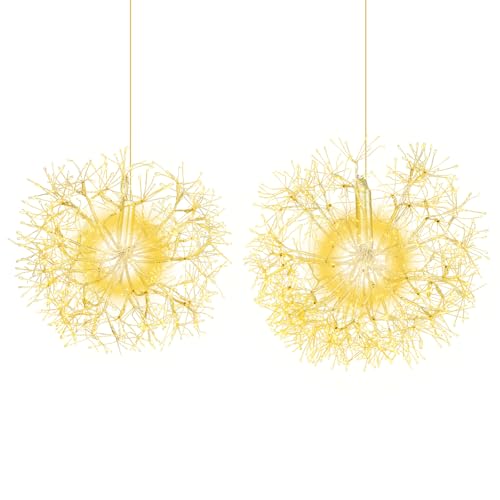 COSTWAY Leuchtkugel Weihnachten, 2 Stück LED Kugeln Zum Hinhängen, Ø 44/54 cm LED Dekokugel, Leuchtkugel, Kugelleuchten, Weihnachtskugel, Weihnachtsdeko, Weihnachtsbeleuchtung für außen und innen COSTWAY Leuchtkugel Weihnachten, 2 Stück LED Kugeln Zum Hinhängen, Ø 44/54 cm LED Dekokugel, Leuchtkugel, Kugelleuchten, Weihnachtskugel, Weihnachtsdeko, Weihnachtsbeleuchtung für außen und innen von COSTWAY
