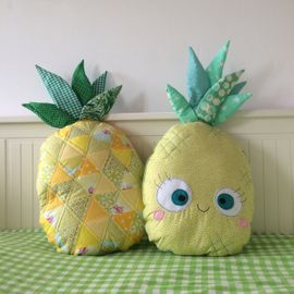 Ananas-Quilt-Kissen von COSY_things