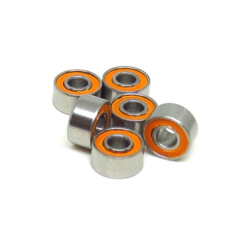 COSZWQDP 10 Stück 3 x 6 x 2,5 mm SMR63C-2OS CB ABEC7 Edelstahl-Hybrid-Keramiklager MR63 RS SMR63C-2RS Si3N4-Kugeln Angelrollenlager(SMR83C-2OS 3X8X3mm) von COSZWQDP