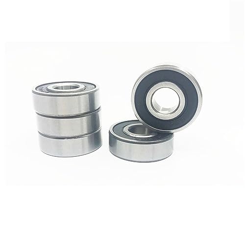 COSZWQDP 10 Stück 6200-2RS 10 * 30 * 9 mm ABEC-3 Doppelte Gummidichtungsabdeckung Rillenkugellager COSZWQDP 10 Stück 6200-2RS 10 * 30 * 9 mm ABEC-3 Doppelte Gummidichtungsabdeckung Rillenkugellager von COSZWQDP