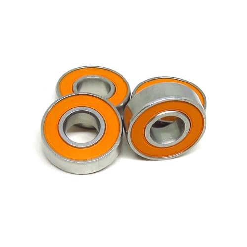 COSZWQDP 10 stücke ABEC7 S698 2RS 8x19x6 Hybrid Keramik Lager for RC Autos S698C SMR698 SMR698C RS 2OS 8 * 19 * 6 Rollenlager Mini(S623C-2OS 3x10x4mm) von COSZWQDP