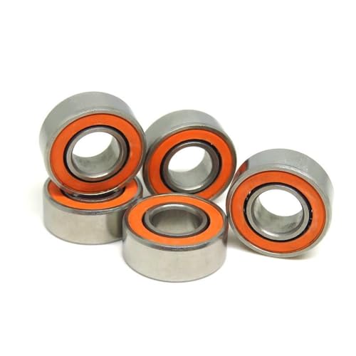COSZWQDP 10 stücke S686 2RS Keramik Lager 6x13x5mm ABEC-7 Edelstahl Hybrid Keramik Lager 686 S686C SMR686 RS 2OS Angelrollen Lager(S685C-2OS 5x11x5mm) von COSZWQDP