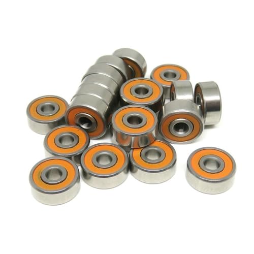 COSZWQDP 10 stücke SMR103 2RS ​​Lager 3x10x4mm ABEC-7 Edelstahl Hybrid Keramik Kugellager MR103 SMR103C S623 S623C RS 2OS L1030(SMR137C-2OS 3x17x4mm) von COSZWQDP