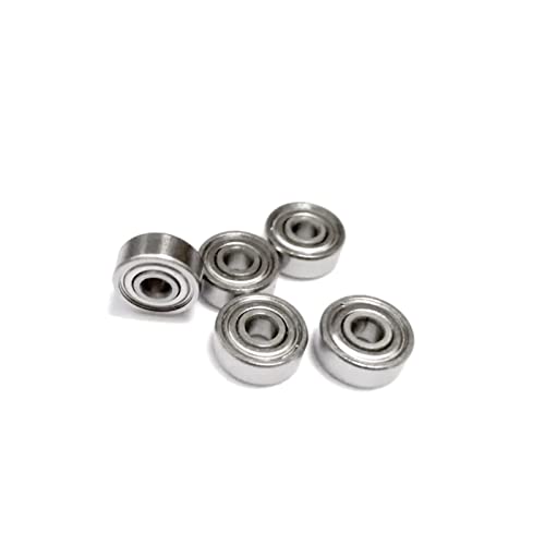 COSZWQDP 10PCS/2PCS Edelstahllager SMR84 4 * 8 * 3,SMR83 3 * 8 * 3,SMR74 4 * 7 * 2,5,SMR63 3 * 6 * 2,5,SMR62 2 * 6 * 2,5,SMR52 2 * 5 * 2,5 mm (Farbe : 2 Stück, S(2pcs,SMR63ZZ 3x6x2.5mm) von COSZWQDP