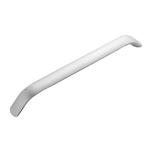 COTBY 5/10 Stück Silber Möbelgriff, Aluminium Schranktür Schubladengriffe Griffe Zuggriffe Schranktür Bogenform Zuggriff (Lochabstand: 96/128/160/192 mm) (10 Stück 160 mm) (10 Stück 192 mm) von COTBY