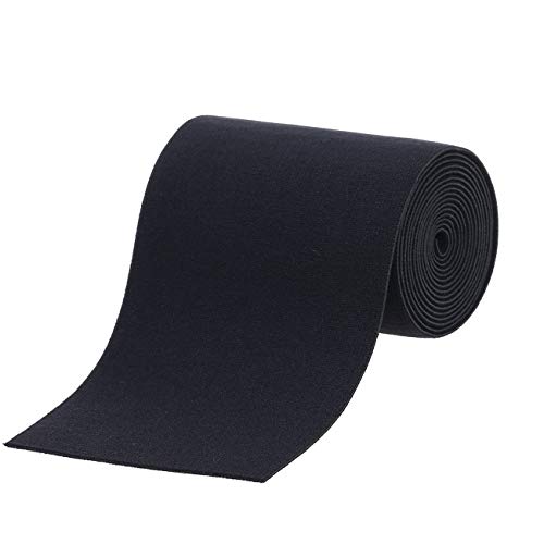 COTOWIN 10,2 cm, schwarz, elastisch, weich, bequem, elastisch, 2 m von COTOWIN