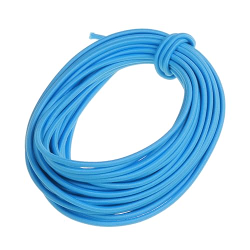 COTOWIN Schwere, runde Kordel, elastisch, 9,1 m (Blau, 3 mm) von COTOWIN