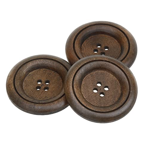 Große Holz Tasten 40mm grau Große Holz Tasten 40mm grau von COTOWIN