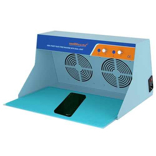 Arbeitstisch for staubfreie Räume, Mini-Vertikal-Laminar-Flow-Haube, Luftstrom-Reinigungsbank,zwei Lüfter und HEPA-Filternetz,einstellbare Windgeschwindigkeit, for die Reparatur von Mobiltelefon-LCDs Arbeitstisch for staubfreie Räume, Mini-Vertikal-Laminar-Flow-Haube, Luftstrom-Reinigungsbank,zwei Lüfter und HEPA-Filternetz,einstellbare Windgeschwindigkeit, for die Reparatur von Mobiltelefon-LCDs von COUCHO