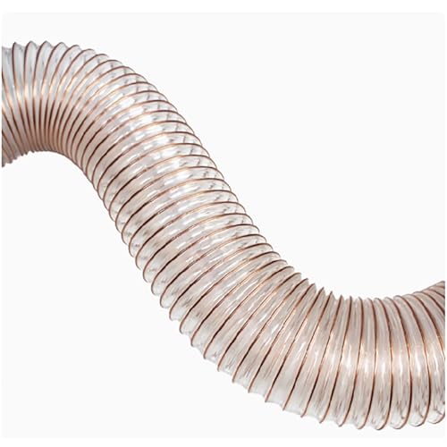 COYOUCO PU-Staubsammelschlauch, 220 Mm ID, 1 M Länge, Flexibler Transparenter Staubsaugerschlauch Für Industrielle Entstauber,2mm COYOUCO PU-Staubsammelschlauch, 220 Mm ID, 1 M Länge, Flexibler Transparenter Staubsaugerschlauch Für Industrielle Entstauber,2mm von COYOUCO
