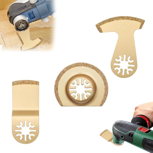 COZERI 3 Stück Multitool Werkzeug Sägeblätter Hartmetall Zubehör Für Fliesen Fugenmörtel Beton Mauerwerk Oszillierende Klingen Für Multifunktionswerkzeuge Ideal Zum Schneiden COZERI 3 Stück Multitool Werkzeug Sägeblätter Hartmetall Zubehör Für Fliesen Fugenmörtel Beton Mauerwerk Oszillierende Klingen Für Multifunktionswerkzeuge Ideal Zum Schneiden von COZERI