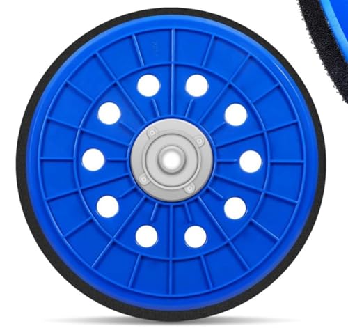 COZERI Schleifteller 225mm für Wandschleifer passend für DWS225BT DC R und für Scheppach DS 200 210 900 920 930 10 Loch Klett ideal zum Schleifen und Polieren perfekt für Baustelle von COZERI