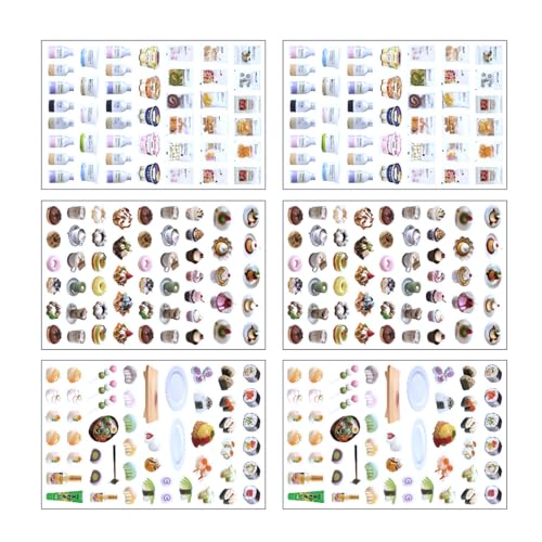 6 Blätter Scrapbooking Sticker Scrapbook Accessoires Sticker Wasserdichte Dekorative Aufkleber Für Scrapbooking Buchstaben Dekorativ 6 Blätter Scrapbooking Sticker Scrapbook Accessoires Sticker Wasserdichte Dekorative Aufkleber Für Scrapbooking Buchstaben Dekorativ von CPAOWEHF