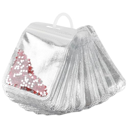 CPAOWEHF 50pcs Perlen Aufbewahrungstasche 2.7x4 33 Zoll Klare Versiegelungsbeutel Wasser Reissistant Perlen Organizer Beutel Für Schmuckzubehör Lagerbeutel Mit Trennwaren von CPAOWEHF