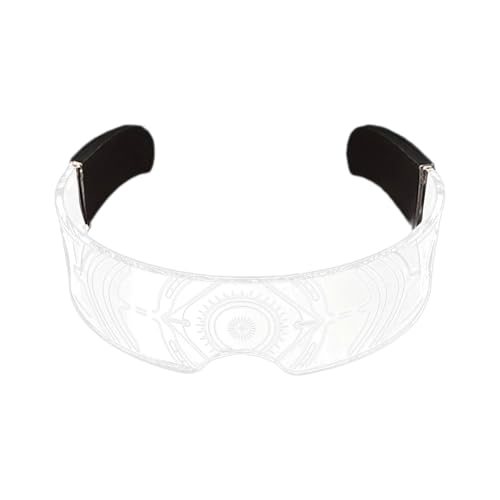 CPAOWEHF Einzigartige LED Glühen Brille Unisex Brillen Ornament Wiederaufladbare Brillenfestival Gear Musikfestivals Accessoire CPAOWEHF Einzigartige LED Glühen Brille Unisex Brillen Ornament Wiederaufladbare Brillenfestival Gear Musikfestivals Accessoire von CPAOWEHF
