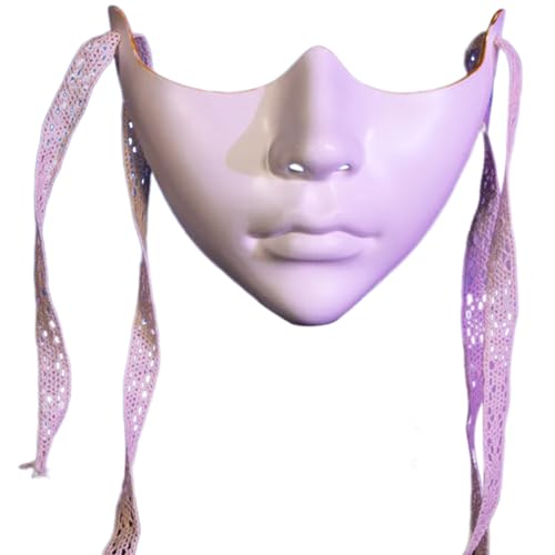 CPAOWEHF Maskerade für Cosplay, Halloween, Party, Halbgesichtsmaskerade für Damen und Herren, Maskerade, Halloween-Party CPAOWEHF Maskerade für Cosplay, Halloween, Party, Halbgesichtsmaskerade für Damen und Herren, Maskerade, Halloween-Party von CPAOWEHF