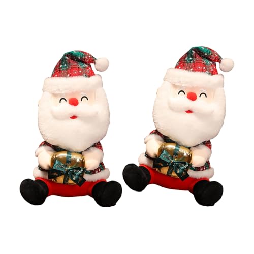 CPAOWEHF Mehrzweck-Weihnachtsmann-Plüschpuppen mit Box, Ornament verleiht jeder Weihnachtsmann-Box Charme von CPAOWEHF
