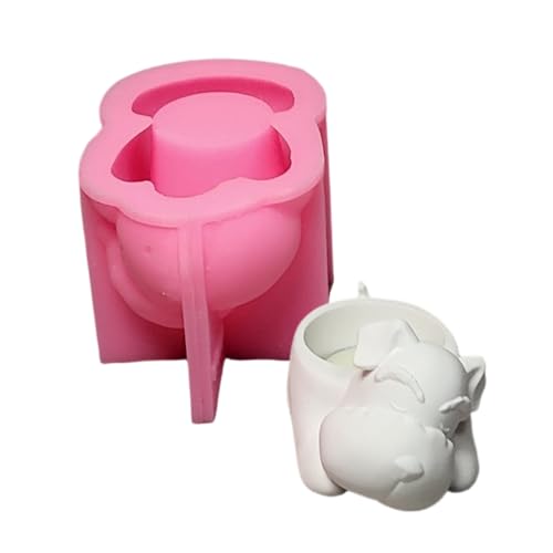 CPAOWEHF Schöne Tierische Schimmelpilze Gussschlafhund Silikonformen Epoxidharz Pflaster Orament von CPAOWEHF