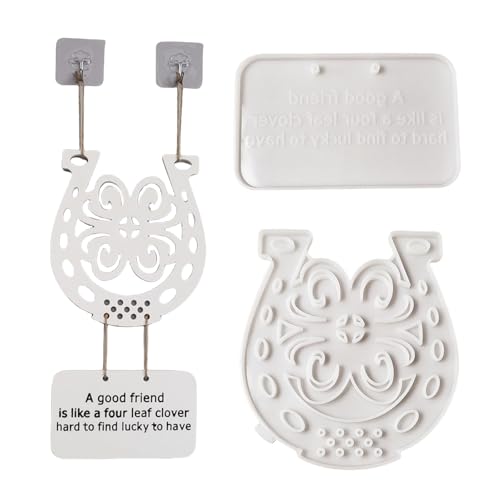 Englische Nummer Tür Anhänger Silikon Schimmelbrief Hanging Ornament Schimmel Gyps Für Urlaubsdekorationen Handgefertigtes Zeichen von CPAOWEHF