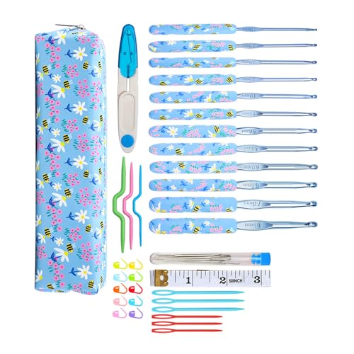 Ergonomischer Häkchen Haken Für Strickpulloverschalback 2 0 Mm-6. Oder 2.-8. Stricknadelhaken Mit Weichem Tongriff Ergonomischer Häkchen Haken Für Strickpulloverschalback 2 0 Mm-6. Oder 2.-8. Stricknadelhaken Mit Weichem Tongriff von CPAOWEHF