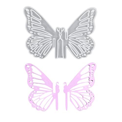 Kreatives Schmetterling Silikonform Innovatives Silikonregal Zum Erstellen Individueller Schmetterlingsdekorationen Individuelle Dekoration von CPAOWEHF