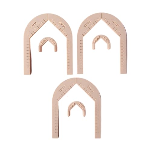 Ohrring Loch Ausrichtungswerkzeug Für Schmuckdesigner Ergonomische Kunststoff Handwerk Zubehör Tragbare Größe Ohrringloch Locator von CPAOWEHF