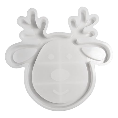 Silikon Rentierschale Formtisch Dekorative Plattenformen Geeignet Für Weihnachtsdekorationen Und Einzigartige Gegenwärtige Kreation Holiday Dessert Form von CPAOWEHF