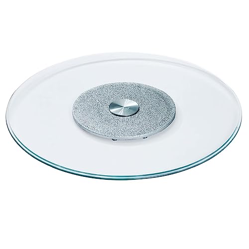 Esstisch-Drehteller, Drehteller aus gehärtetem Glas, Lazy Susan for Tisch, runder, transparenter Servierteller, drehbarer Ständer, Küche, Esstisch, Tablett, Tisch-Organizer, Gewürze-Aufbewahrungshalte Esstisch-Drehteller, Drehteller aus gehärtetem Glas, Lazy Susan for Tisch, runder, transparenter Servierteller, drehbarer Ständer, Küche, Esstisch, Tablett, Tisch-Organizer, Gewürze-Aufbewahrungshalte von CPCPC
