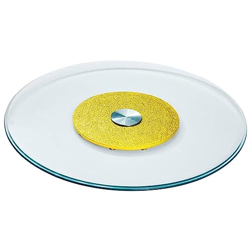 Esstisch-Drehteller, Drehteller aus gehärtetem Glas, Lazy Susan for Tisch, runder, transparenter Servierteller, drehbarer Ständer, Küche, Esstisch, Tablett, Tisch-Organizer, Gewürze-Aufbewahrungshalte Esstisch-Drehteller, Drehteller aus gehärtetem Glas, Lazy Susan for Tisch, runder, transparenter Servierteller, drehbarer Ständer, Küche, Esstisch, Tablett, Tisch-Organizer, Gewürze-Aufbewahrungshalte von CPCPC