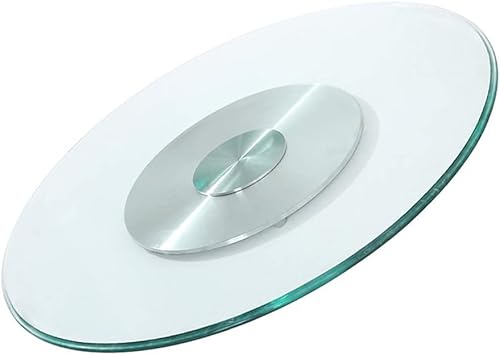 Esstisch-Plattenspieler, Aluminiumlegierungs-Glas-Plattenspieler Lazy Susan Haushalts-Plattenspieler aus gehärtetem Glas, runder Tisch-Plattenspieler, reibungslos drehbar/hitzebeständig, geeignet for Esstisch-Plattenspieler, Aluminiumlegierungs-Glas-Plattenspieler Lazy Susan Haushalts-Plattenspieler aus gehärtetem Glas, runder Tisch-Plattenspieler, reibungslos drehbar/hitzebeständig, geeignet for von CPCPC