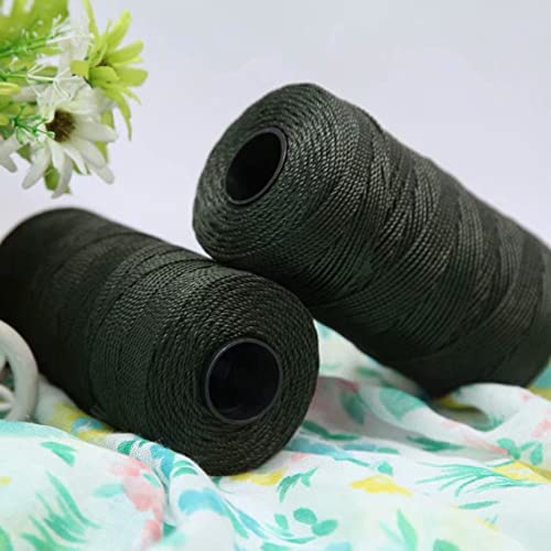Häkelgarn, 110 g/Stück, Sommer, leichtes Eis, Baumwoll-Seidengarn, Garne for selbst gehäkelte Taschen, Hüte, Schuhe, cool for Handstricken und Häkeln (3)(17) von CPCPC