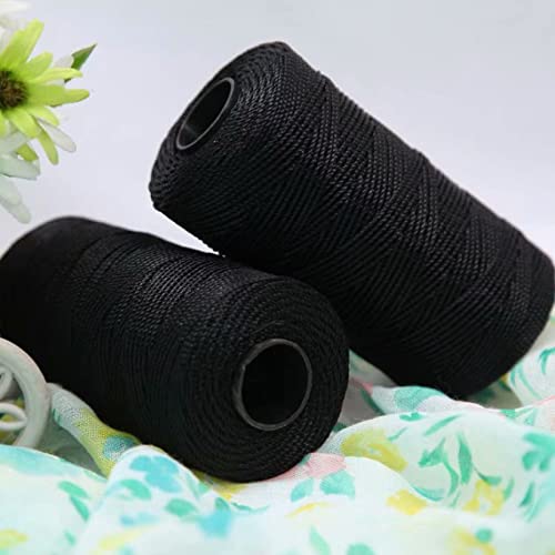 Häkelgarn, 110 g/Stück, Sommer, leichtes Eis, Baumwoll-Seidengarn, Garne for selbst gehäkelte Taschen, Hüte, Schuhe, cool for Handstricken und Häkeln (3)(23) von CPCPC