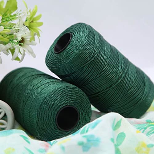 Häkelgarn, 110 g/Stück, Sommer, leichtes Eis, Baumwoll-Seidengarn, Garne for selbst gehäkelte Taschen, Hüte, Schuhe, cool for Handstricken und Häkeln (3)(27) von CPCPC