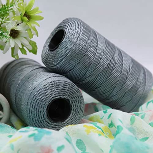 Häkelgarn, 110 g/Stück, Sommer, leichtes Eis, Baumwoll-Seidengarn, Garne for selbst gehäkelte Taschen, Hüte, Schuhe, cool for Handstricken und Häkeln (3)(32) von CPCPC