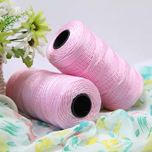 Häkelgarn, 110 g/Stück, Sommer, leichtes Eis, Baumwoll-Seidengarn, Garne for selbst gehäkelte Taschen, Hüte, Schuhe, cool for Handstricken und Häkeln (3)(37) von CPCPC