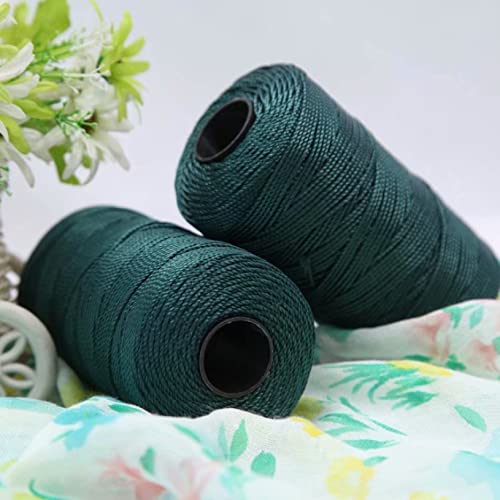 Häkelgarn, 110 g/Stück, Sommer, leichtes Eis, Baumwoll-Seidengarn, Garne for selbst gehäkelte Taschen, Hüte, Schuhe, cool for Handstricken und Häkeln (3)(39) von CPCPC