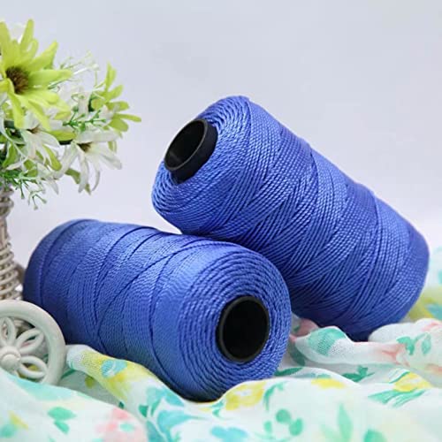 Häkelgarn, 110 g/Stück, Sommer, leichtes Eis, Baumwoll-Seidengarn, Garne for selbst gehäkelte Taschen, Hüte, Schuhe, cool for Handstricken und Häkeln (3)(7) von CPCPC