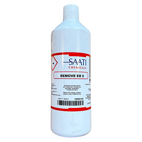 CPL Fabbrika. Remover ER 5 Saati für Siebdruck-Rahmen, Packung 1 kg, geeignet zum Strippen von Siebdruckrahmen, entfernt Emulsion vom Rahmen, sofort einsatzbereit. CPL Fabbrika. Remover ER 5 Saati für Siebdruck-Rahmen, Packung 1 kg, geeignet zum Strippen von Siebdruckrahmen, entfernt Emulsion vom Rahmen, sofort einsatzbereit. von CPL Fabbrika