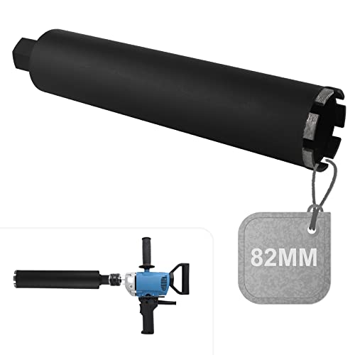CPROSP Kernbohrkrone 82mm 1¼" UNC, L 420mm, Diamantbohrkrone, Kernbohrer für Bohren in in Beton, Stahlbeton, Mauerwerk und Stein von CPROSP