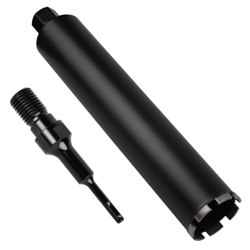 CPROSP 1¼" UNC Diamantbohrkrone mit SDS PLUS Adapter, Kernbohrkrone DM 82 mm, L 420 mm, Kernbohrer für Bohren in Beton, Stahlbeton, Mauerwerk und Stein CPROSP 1¼" UNC Diamantbohrkrone mit SDS PLUS Adapter, Kernbohrkrone DM 82 mm, L 420 mm, Kernbohrer für Bohren in Beton, Stahlbeton, Mauerwerk und Stein von CPROSP