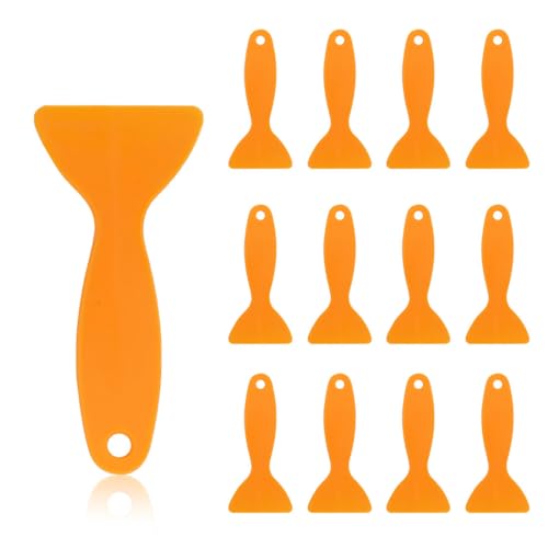CPSYTE 25 pcs Kunststoff Spachtel Set, 3D Druck Spachtelmesser Schaber Luftblasenentferner Werkzeuge, Tapetenschaber Spachtelschaber Kunststoffspachtel für Harz Entfernung und Patchen, gelb, 12,5 cm CPSYTE 25 pcs Kunststoff Spachtel Set, 3D Druck Spachtelmesser Schaber Luftblasenentferner Werkzeuge, Tapetenschaber Spachtelschaber Kunststoffspachtel für Harz Entfernung und Patchen, gelb, 12,5 cm von CPSYTE