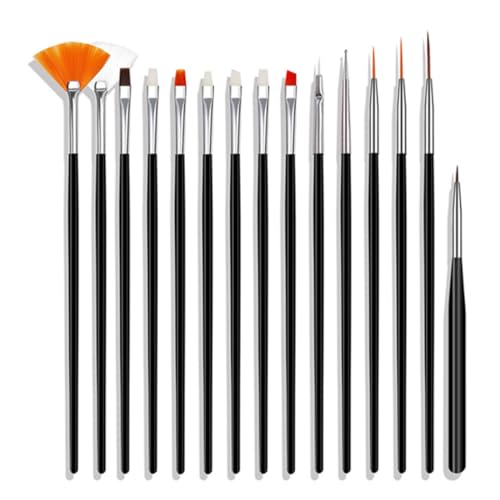 CPSYTE 30 pcs Lebensmittel Pinsel, Fondant Kuchen Bürsten, Fondant Pinsel, Fondant Dekorieren Malerei Pinsel Zuckerkleber für DIY Dekorieren von Kuchen&Keksen und Desserts, Extra feiner Pinsel von CPSYTE