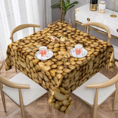 CPyuqw Gartenkartoffeln Eleganter Druck Quadratische Tischdecke - Wasserwaschbar, strapazierfähige Esstischabdeckung für den Innen- und Außenbereich CPyuqw Gartenkartoffeln Eleganter Druck Quadratische Tischdecke - Wasserwaschbar, strapazierfähige Esstischabdeckung für den Innen- und Außenbereich von CPyuqw