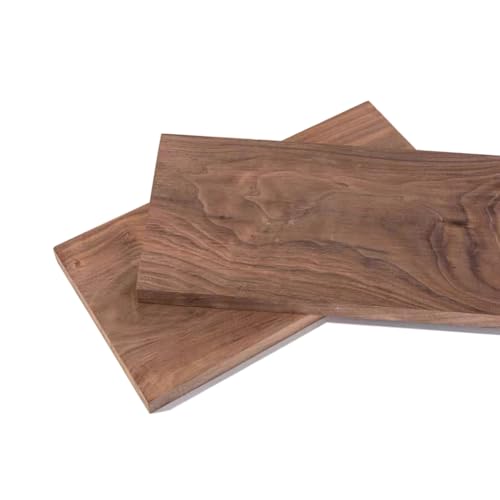 Walnussholzmaterial, dick, 10 mm, unbehandelt, dünn, for Möbel, Polsterarbeiten, Bastelarbeiten, Schneidebretter, L/B 50–600 mm(200mm*100mm*10mm*2pcs) von CQCQC